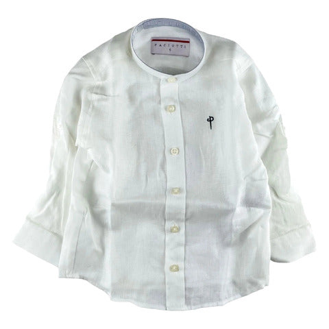 paciotti - CAMICIA IN LINO M/L